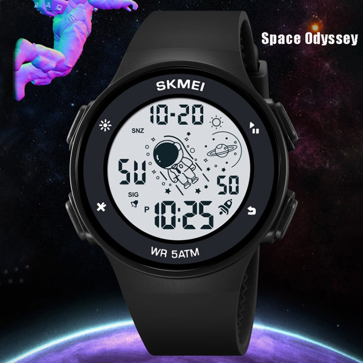 SKMEI 2068 Multifunctional Men 50M Waterproof Noctilucent Sports Digital Wrist Watch