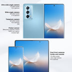 Honor Magic Vs2, Side Fingerprint, 7.92 inch + 6.43 inch MagicOS 7.2 Snapdragon 8+ Gen1 Octa-Core 3.0GHz, OTG, NFC, Not Support Google Play, 12GB+256GB, 16GB+512GB