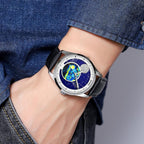 SKMEI 2115 Multifunctional Men Outdoor 30M Waterproof Moon Phase Quartz Watch