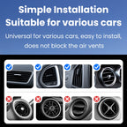 USAMS US-ZJ075 Magnetic Car Air Vent Phone Holder, ZJ075