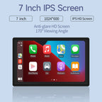 X70-1 Car 7 inch IPS Portable Smart Screen Wireless Screen Projection Carplay Android Auto, without Reversing Camera