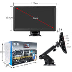 Car 7 inch IPS Portable Smart Screen Wireless Screen Projection Carplay Android Auto, with Reversing Camera, with Reversing Camera