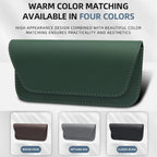 3064 Napa Texture Leather Car Glasses Storage Bag, 3064 (Olive Green), 3064 (Black), 3064 (Grey), 3064 (Brown)