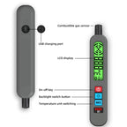 BSIDE G1 Portable Rechargeable Combustible Gas Detector, G1