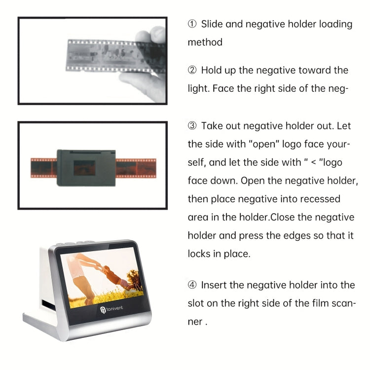 Film Scanner | Tonivent TON170 14MP 5” HD Screen