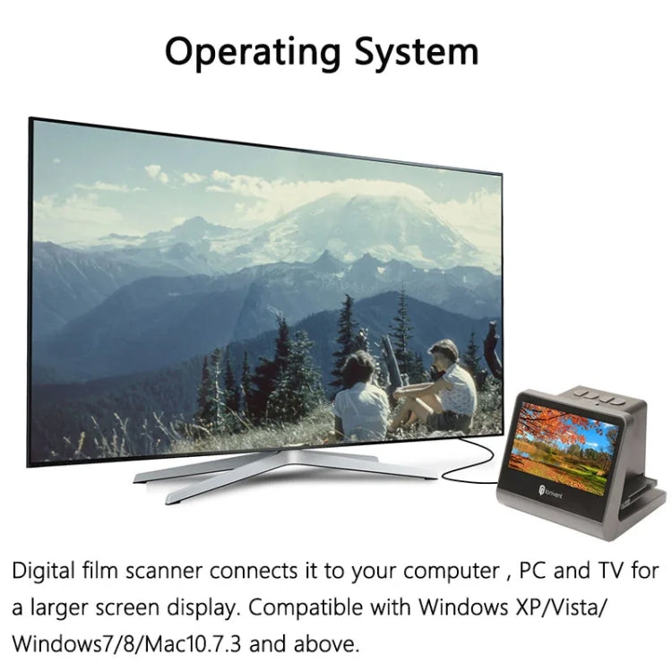 Film Scanner 22MP | Tonivent TON171 5” HD Screen
