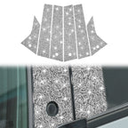 For Ford Mustang Mach E 2021 Car B-pillar Diamond Decorative Sticker, B-pillar