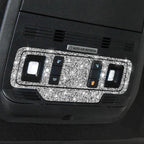 For Ford Mustang Mach E 2021 Car Reading Light Button Diamond Decorative Sticker, Reading Light Button