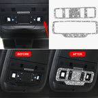 For Ford Mustang Mach E 2021 Car Reading Light Button Diamond Decorative Sticker, Reading Light Button