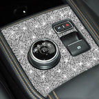 For Ford Mustang Mach E 2021 Car Gear Panel Diamond Decorative Sticker, Gear Panel