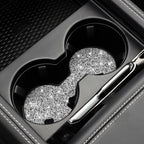 For Ford Mustang Mach E 2021 Car Large Cup Base Diamond Decorative Sticker, Large Cup Base
