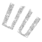For Ford Mustang 2005-2009 3 in 1 Car Steering Wheel Diamond Decorative Sticker, Left Drive, Car Steering Wheel