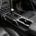 For Ford Mustang 2005-2009 Car Gear Panel Diamond Decorative Sticker, Left Drive, Gear Panel