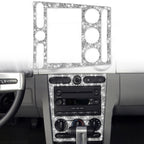 For Ford Mustang 2005-2009 Car Air Conditioning Control Panel Diamond Decorative Sticker, Left Drive, Air Conditioning Control Panel