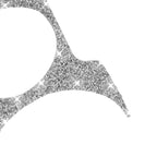 For Ford Mustang 2005-2009 Car Dashboard Frame Diamond Decorative Sticker, Left Drive, Dashboard Frame