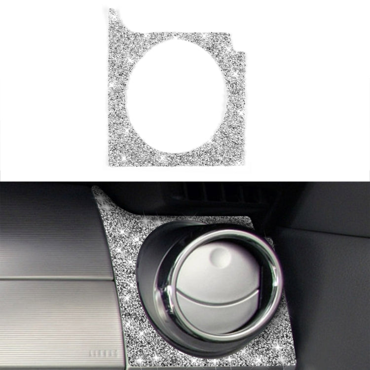 For Ford Mustang 2005-2009 Car Right Air Outlet Diamond Decorative Sticker, Left Drive, Right Air Outlet