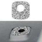 For Chevrolet Corvette C6 2005-2013 Car Passenger Side Storage Box Diamond Decorative Sticker, Left Drive