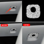 For Chevrolet Corvette C6 2005-2013 Car Passenger Side Storage Box Diamond Decorative Sticker, Left Drive