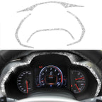 For Chevrolet Corvette C7 2014-2019 4 in 1 Car Dashboard Frame Diamond Decorative Sticker, Left Drive, 4 in 1 Dashboard Frame
