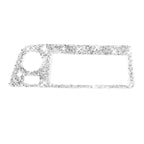 For Chevrolet Corvette C7 2014-2019 Car Headlight Switch Frame Diamond Decorative Sticker, Left Drive, Headlight Switch Frame