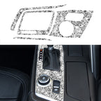 For Chevrolet Corvette C7 2014-2019 Car Gear Panel Diamond Decorative Sticker, Left Drive, Gear Panel