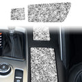 For Chevrolet Corvette C7 2014-2019 Car Cup Holder Cover Diamond Decorative Sticker, Left Drive, Cup Holder Cover