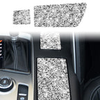 For Chevrolet Corvette C7 2014-2019 Car Cup Holder Cover Diamond Decorative Sticker, Left Drive, Cup Holder Cover