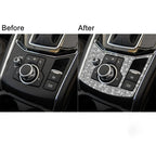 For Mazda CX-5 2017-2018 Car Electronic Handbrake Panel Diamond Decorative Sticker, Right Drive, Car Electronic Handbrake Panel, Right Drive