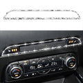 For Mazda CX-5 2017-2018 Car Center Control Panel Diamond Decorative Stickerr,Left and Right Drive Universal, Car Center Control Panel