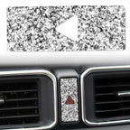 For Mazda CX-5 2017-2018 Car Warning Light Diamond Decorative Sticker,Left and Right Drive Universal, Car Warning Light
