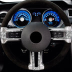 3 in 1 Car Steering Wheel Diamond Decoration Sticker, Left Hand Drive, Steering Wheel