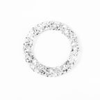 Car Ignition Switch Keyhole Diamond Decoration Sticker, Left Hand Drive, Ignition Switch Keyhole