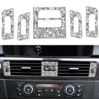 For BMW 3 Series E90 / E92 / E93 2005-2012 Basic Car Air Outlet Diamond Decorative Sticker, Basic Air Outlet