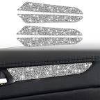 For Mazda CX-5 2017-2018 Car Door Panel Diamond Decorative Sticker,Left and Right Drive Universal, Car Door Panel
