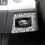 For BMW 3 Series E90 2005-2012 Car Ignition Switch Frame Diamond Decorative Sticker, Right Drive, Ignition Switch Frame, Right Drive