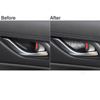 For Mazda CX-5 2017-2018 Car Inner Door Bowl Diamond Decorative Sticker,Left and Right Drive Universal, Car Inner Door Bowl