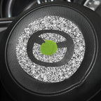 For Mazda CX-5 2017-2018 Car Steering Wheel Panel Diamond Decorative Sticker,Left and Right Drive Universal, Car Steering Wheel Panel