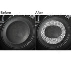For Mazda CX-5 2017-2018 Car Steering Wheel Circle Diamond Decorative Sticker,Left and Right Drive Universal, Car Steering Wheel Circle
