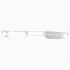7pcs Car Central Control Dashboard Diamond Decoration Sticker, Left Hand Drive, Central Control Dashboard
