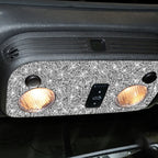 2pcs Car Reading Light Diamond Decoration Sticker, Left Hand Drive, Reading Light