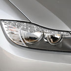 For BMW 3 Series E90 / 318i / 320i / 325i 2005-2008 Car Light Eyebrow Diamond Decorative Sticker, Car Light Eyebrow