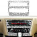 For BMW 3 Series E90 / E92 2005-2012 Car Aircondition CD Control Panel Basic Diamond Decorative Sticker, Aircondition Control Panel Basic B