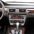 For BMW 3 Series E90 / E92 2005-2012 Car Aircondition CD Control Panel Basic Diamond Decorative Sticker, Aircondition Control Panel Basic A