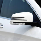 For Mercedes-Benz A/B/C/E Class Car Rearview Mirror Anti-collision Strip A Diamond Decorative Sticker, Left and Right Drive, Rearview Mirror Anti-collision Strip A
