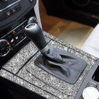 For Mercedes-Benz C-class W204 2007-2013 Car Gear Set Diamond Decorative Sticker, Left-hand Drive, Gear Set, Left-hand Drive