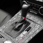 For Mercedes-Benz C-class W204 2007-2013 Car Gear Set Diamond Decorative Sticker, Right-hand Drive, Gear Set, Right-hand Drive
