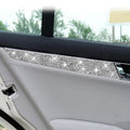 For Mercedes-Benz C-class W204 2007-2013 Car Door Panel Diamond Decorative Sticker, Left and Right Drive, Door Panel