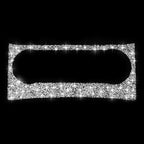 For Mercedes-Benz C-class W204 2011-2013 Car AC Knob Control Panel A Diamond Decorative Sticker, Left and Right Drive, AC Knob Control Panel A