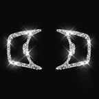 Car Headlight Diamond Decoration Sticker, Left and Right Drive, Headlight