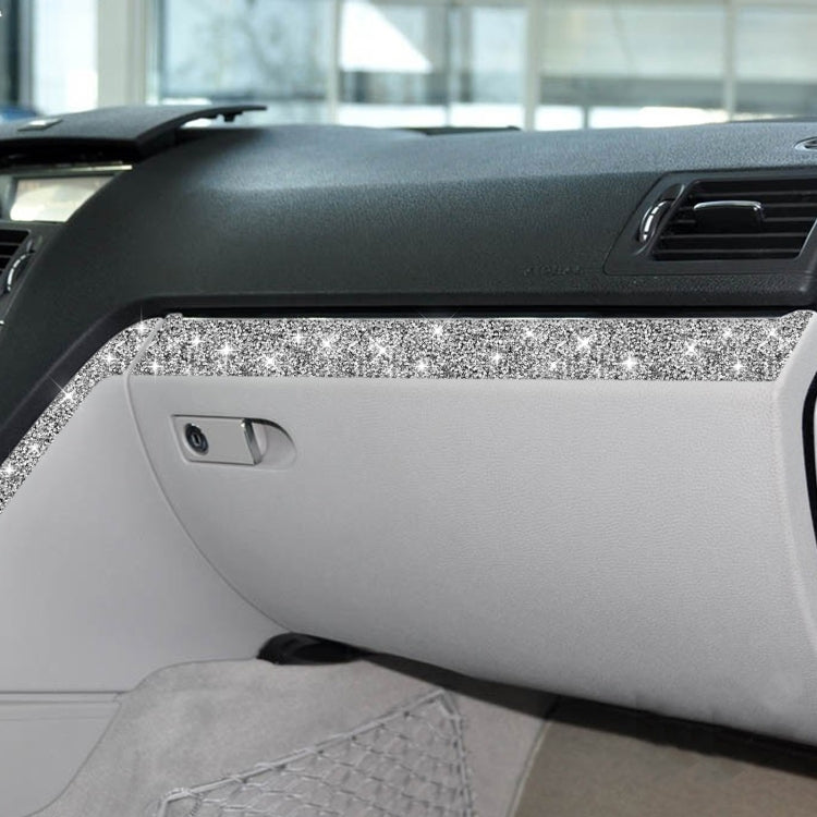 For Mercedes-Benz C-class W204 2007-2010 Car Headlight Frame Diamond Decorative Sticker, Left-hand Drive, Headlight Frame